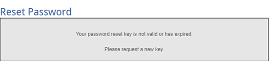 Rest password