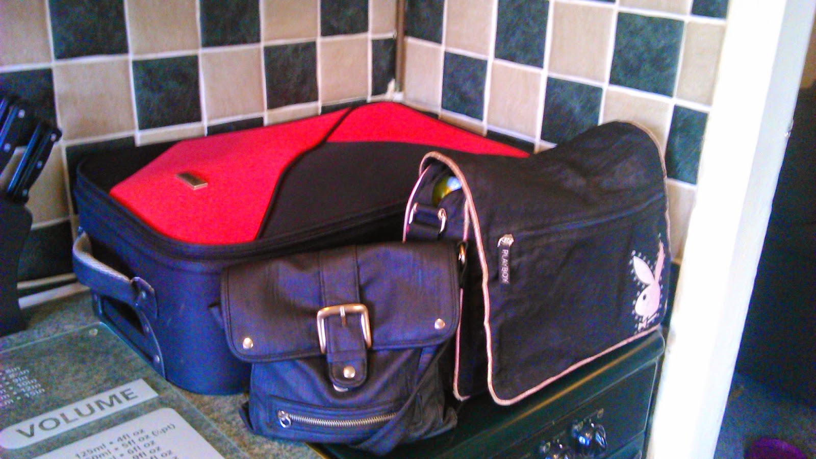 Bags to take to the hospital for stoma surgery
