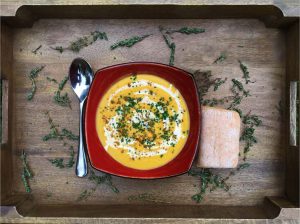 Butternut squash soup