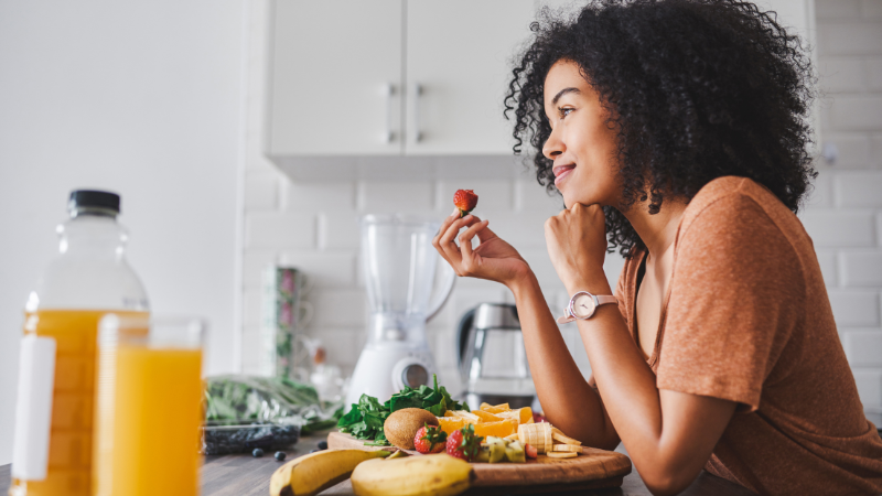 Eating with a stoma